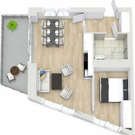 Apartamento Luxury Downtown - Ap 404 Tromsø